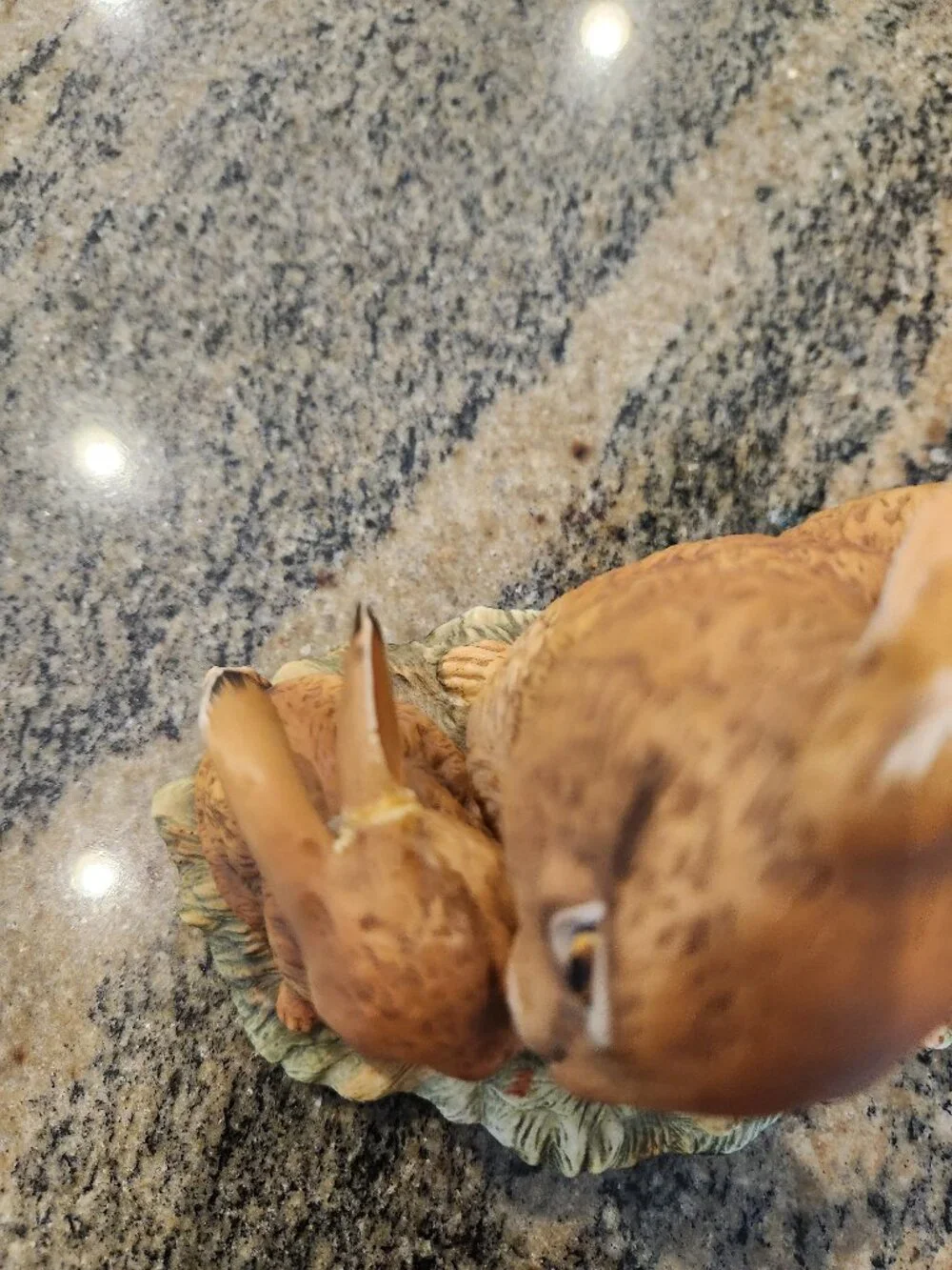 Home Interiors Rabbits Figurine